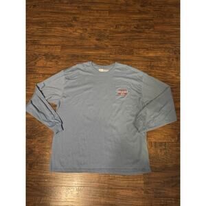 Drake Big Duck Energy Long Sleeve T-Shirt Blue Men's 2X
